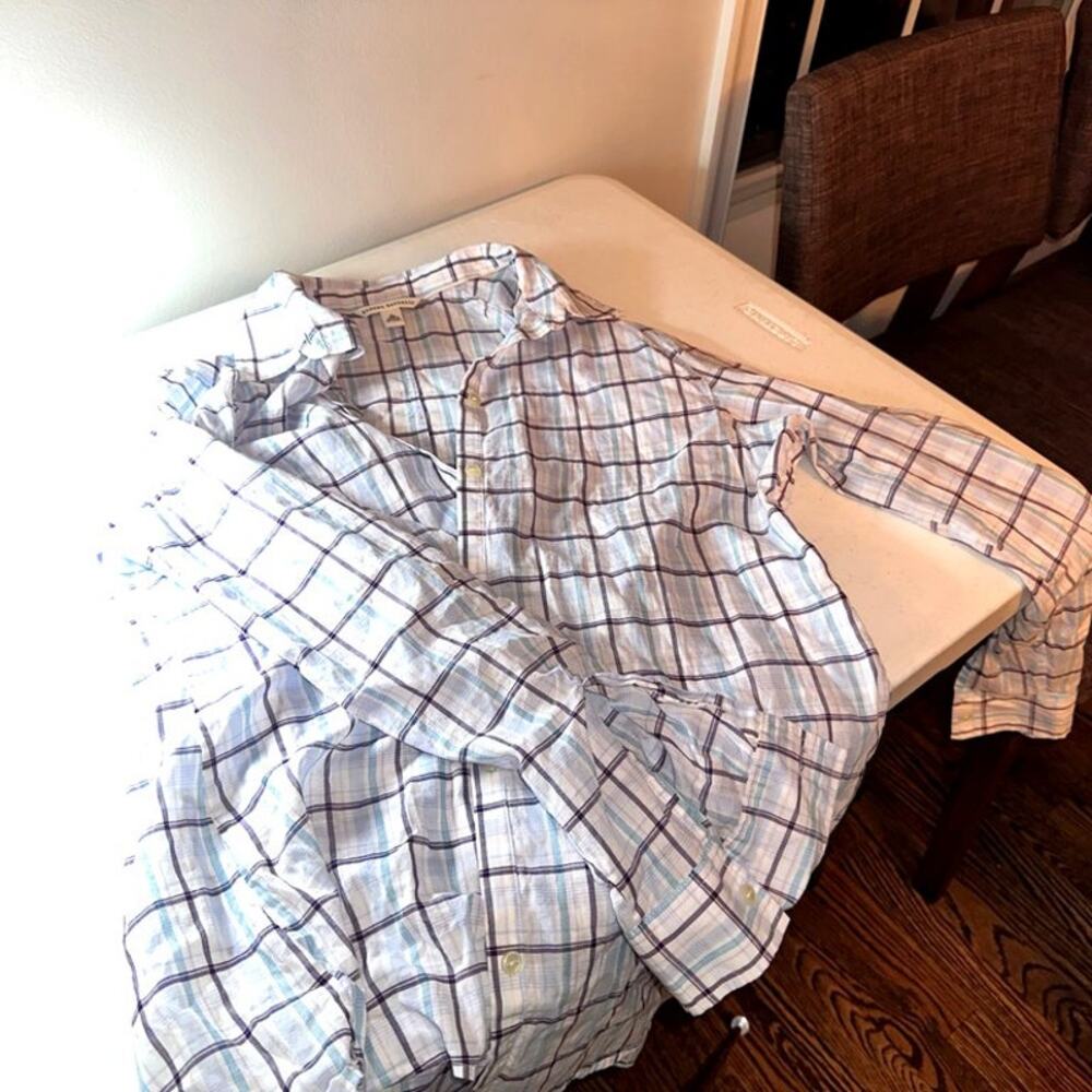 Banana Republic Men's Plaid Button Up Shirt